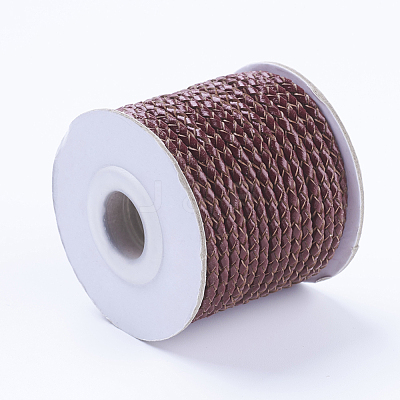 Round Braided Cowhide Cords WL-L009-01Q-1