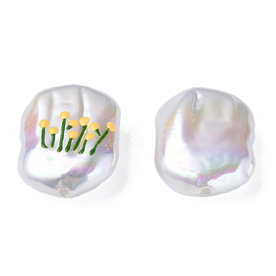 ABS Plastic Imitation Pearl Beads KY-N015-169-1