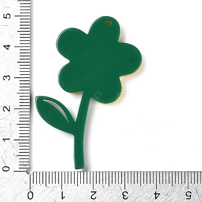 Acrylic Pendants OACR-R268-03B-1