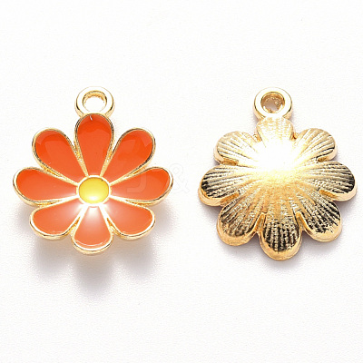 Alloy Enamel Pendants ENAM-S121-116F-1