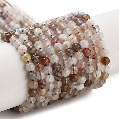 Natural Botswana Agate Beads Strands G-G143-A02-01-1