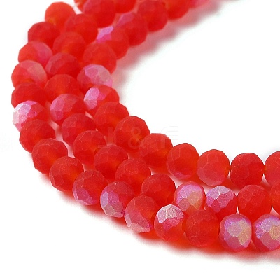 Transparent Glass Beads Strands EGLA-A034-T4mm-MB01-1