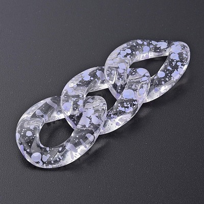 Transparent Acrylic Linking Rings OACR-N009-014A-06-1