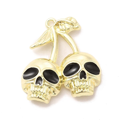 Alloy Enamel Pendants ENAM-B055-02G-1