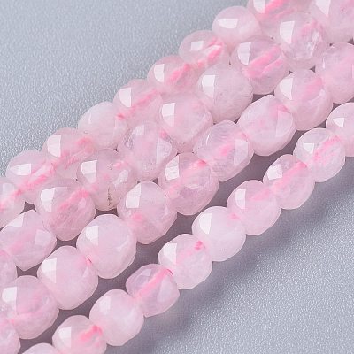 Natural Rose Quartz Beads Strands G-E560-A24-1