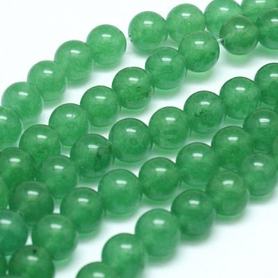 Natural Malaysia Jade Bead Strands G-F342-04-8mm-1