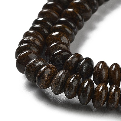Natural Bronzite Beads Strands G-G084-C13-01-1