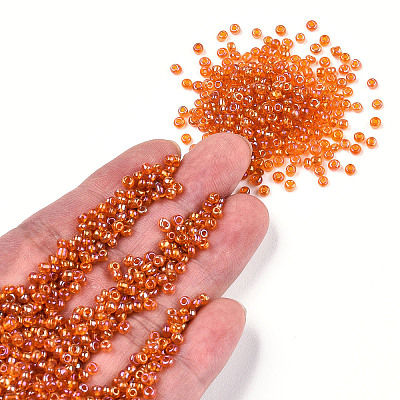 Round Glass Seed Beads SEED-A007-3mm-169-1