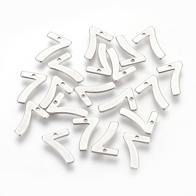 Tarnish Resistant 201 Stainless Steel Charms STAS-F175-01P-7-1