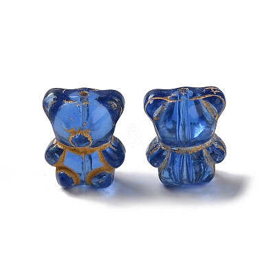 Transparent Lampwork Beads LAMP-P065-06A-01-1