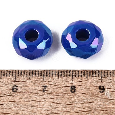 Opaque Acrylic European Beads OACR-E033-23D-1