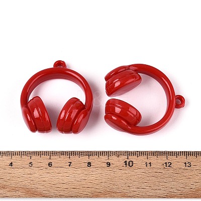 Opaque Acrylic Pendants SACR-T035-23B-1
