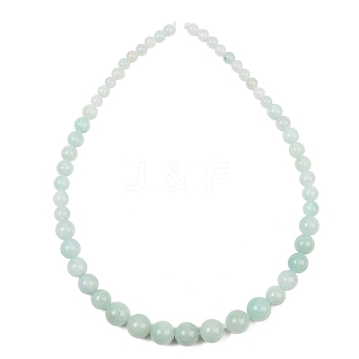 Natural Mashan Jade Graduated Beads Strands GG-CBA2AE1-A08-K-1