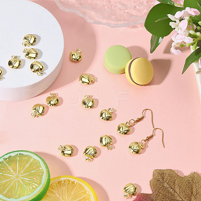 50Pcs Rack Plating Brass Charms KK-CA0003-76-1