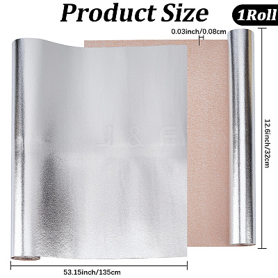 PVC Imitation Leather Fabric AJEW-WH20006-451B-1