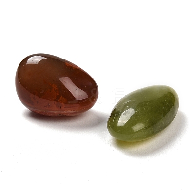 Natural Agate Dyed Nuggets Beads G-E600-01C-1