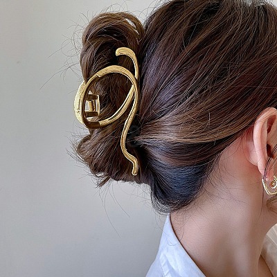 Hollow Alloy Large Claw Hair Clips PW23022873709-1