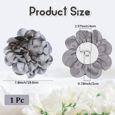 1Pc Polyester Brooches JEWB-CN0001-07A-1