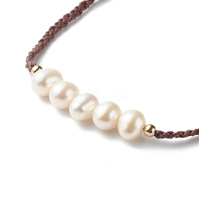 Mother's Day Adjustable Nylon Thread Cord Bracelets Sets for Mom & Daughter BJEW-JB06528-02-1