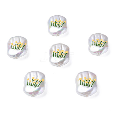 ABS Plastic Imitation Pearl Beads KY-N015-169-1