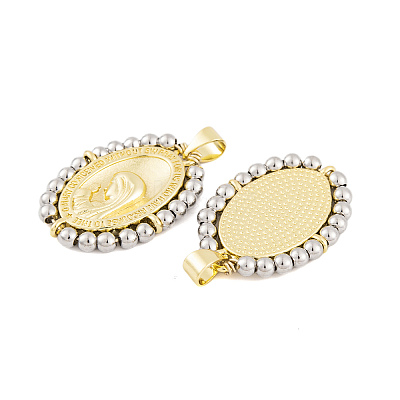 Rack Plating Brass Pendants KK-P269-15G-B-1