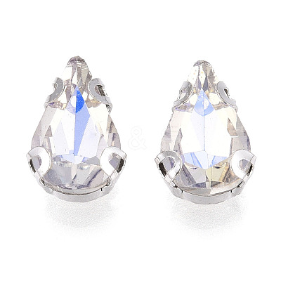 Sew on Rhinestone Montee Beads KK-T071-03C-1