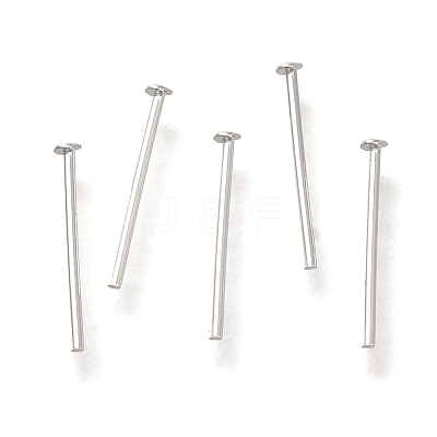 Brass Flat Head Pins KK-H502-01A-S-1