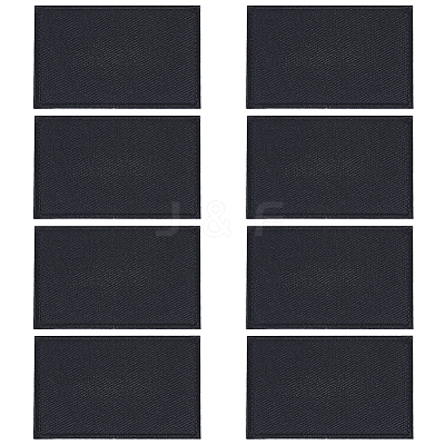 8 Bags Rectangle Nylon Blank Hook & Loop Tapes DIY-CY0003-36-1
