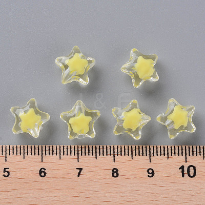 Transparent Acrylic Beads TACR-S152-01A-SS2105-1