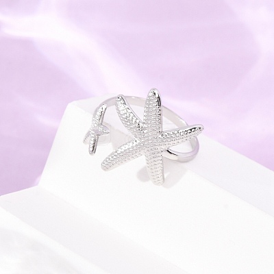 304 Stainless Steel Cuff Open Rings SA-CBA4160-29P-1