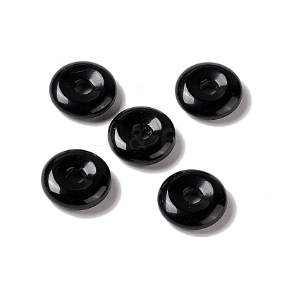Natural Obsidian Pendants G-E135-03F-1