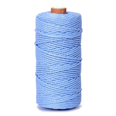 100M Round Cotton Braided Cord PW-WG54274-36-1