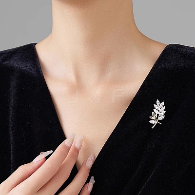 Alloy Crystal Rhinestone Brooches for Backpack Clothes PW-WGCF895-01-1