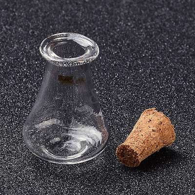 Glass Cork Bottles LS-AJEW-O032-01A-1
