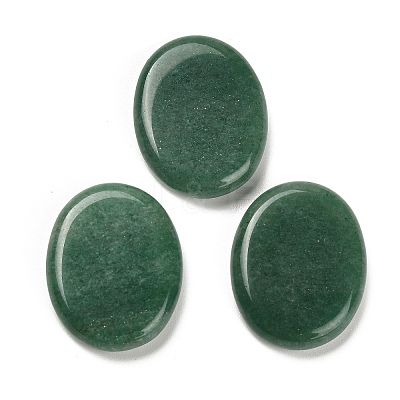 Natural Green Aventurine Cabochons G-C166-02G-1