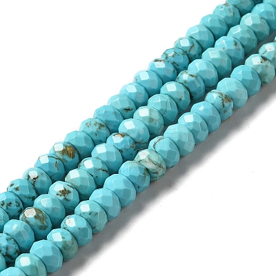 Natural Howlite Beads Strands G-C025-10A-1