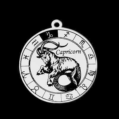 Non-Tarnish 201 Stainless Steel Pendants STAS-T056-LA720-10-1