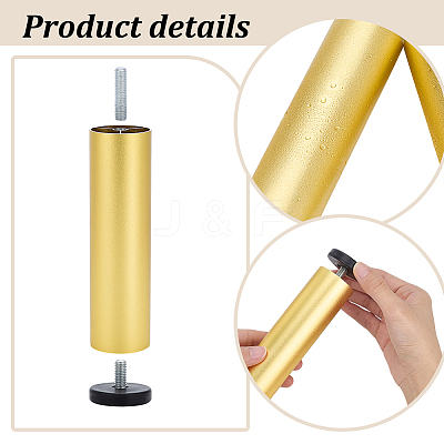 Aluminum Alloy Table Leg Extender DIY-WH0899-825A-1