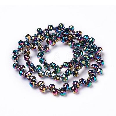 Glass Beads Strands GLAA-H022-07-1