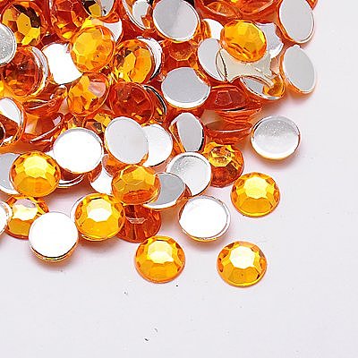 Imitation Taiwan Acrylic Rhinestone Cabochons GACR-A002-5mm-11-1