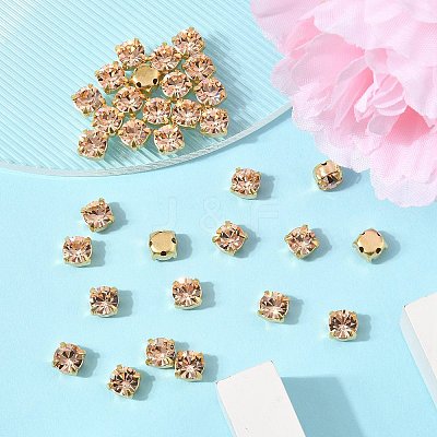 Preciosa® MAXIMA Crystal in Sew-On Cup Y-PRC-SS16-90300-G-1