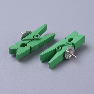 Wooden Craft Clips DIY-WH0148-42-1