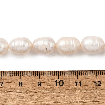 Natural Cultured Freshwater Pearl Beads Strands PEAR-I007-01H-01A-1