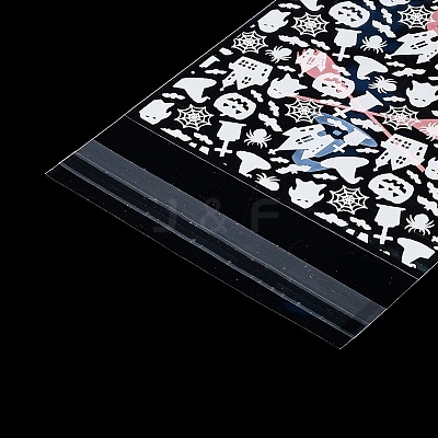 Halloween Theme Plastic Bakeware Bag OPP-Q004-01B-1