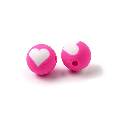 Handmade Polymer Clay Beads CLAY-I011-01B-01-1