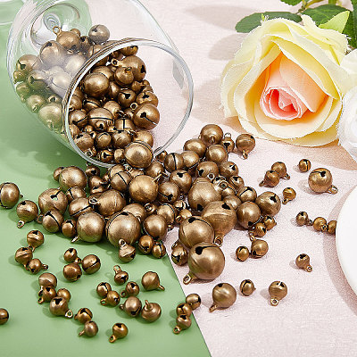 240Pcs 6 Style Brass Pendants KK-CA0002-58-1