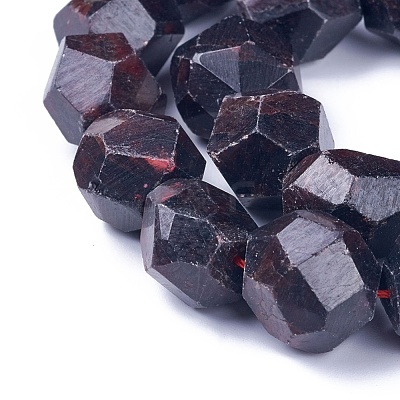 Natural Garnet Beads Strands G-I225-05-B-1