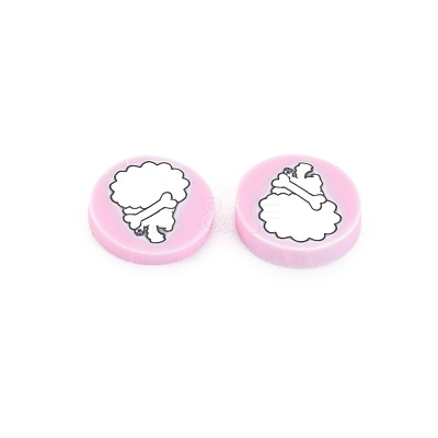 Handmade Polymer Clay Cabochons CLAY-N006-96-1
