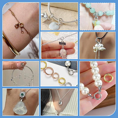 925 Sterling Silver Twister Clasps STER-PH0004-61-1