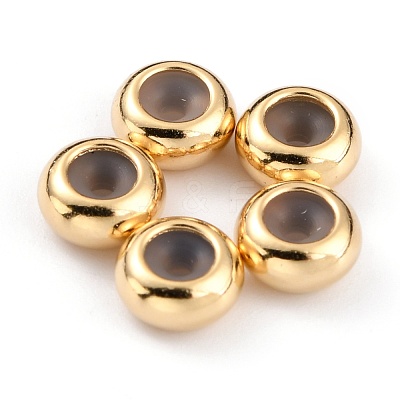 Brass Beads KK-O133-207B-G-1